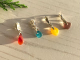 Dainty Seaham Sea Glass Pendant - choice of colour