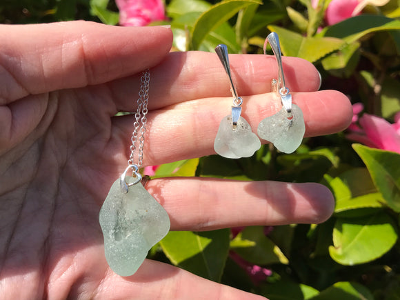 Scottish - Seafoam Jewellery Set Bonfire
