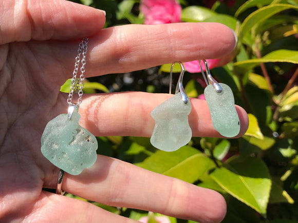Scottish - Seafoam Jewellery Set Bonfire