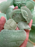 Sea Glass Advent Calendar 24 Days - Jewellery & Mudlarking Treasures - Santa