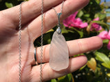 Victorian Privacy Sea Glass Pendant Sterling Silver Textured
