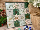 Sea Glass Advent Calendar 24 Days - 2 Pieces of Jewellery & Mudlarking Treasures