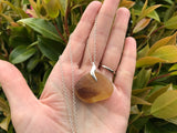 Earthy Seaham Sea Glass Pendant Layered Multi