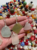 Sea Glass Advent Calendar 24 Days - Jewellery & Mudlarking Treasures - Santa