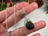 Seaham Multi Sea Glass Green Layers Pendant