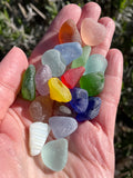 Sea Glass Advent Calendar 24 Days - Jewellery & Mudlarking Treasures - Santa
