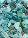 Sea Glass Advent Calendar 24 Days - Jewellery & Mudlarking Treasures - Santa