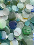 Sea Glass Advent Calendar 24 Days - Jewellery & Mudlarking Treasures - Santa