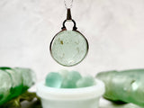 Moon Marbles - Sea Glass Codd Marble Pendant