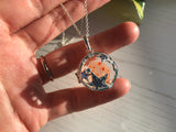 ULTRA RARE Confetti Sea Glass Marble, Red Speckled Beach Marble