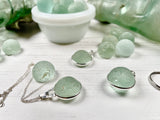 Moon Marbles - Sea Glass Codd Marble Pendant