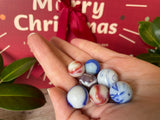 Sea Glass Advent Calendar 24 Days - Jewellery & Mudlarking Treasures - Merry Christmas