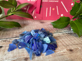 Sea Glass Advent Calendar 24 Days - Jewellery & Mudlarking Treasures - Merry Christmas