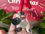 Sea Glass Advent Calendar 24 Days - Jewellery & Mudlarking Treasures - Merry Christmas