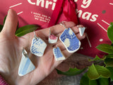 Sea Glass Advent Calendar 24 Days - Jewellery & Mudlarking Treasures - Merry Christmas