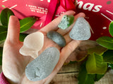 Sea Glass Advent Calendar 24 Days - Jewellery & Mudlarking Treasures - Merry Christmas
