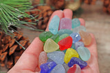 Sea Glass Advent Calendar 24 Days - 2 Pieces of Jewellery & Mudlarking Treasures