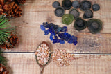 Sea Glass Advent Calendar 24 Days - 2 Pieces of Jewellery & Mudlarking Treasures