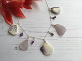Wampum Purple Necklace