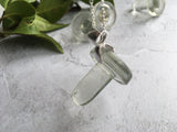 Daddies Mudlark Glass Stopper Necklace - White Sauce Bottle Top