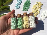 SPECIAL - Bottled Seaham Milk Sea Glass - Set of 4