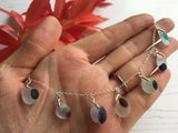 Multi Rainbow Necklace - Seaham sea glass Rainbow necklace