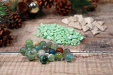 Sea Glass Advent Calendar 24 Days - 2 Pieces of Jewellery & Mudlarking Treasures