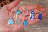 Sea Glass Advent Calendar 24 Days - 2 Pieces of Jewellery & Mudlarking Treasures