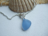 light blue scottish sea glass bracelet