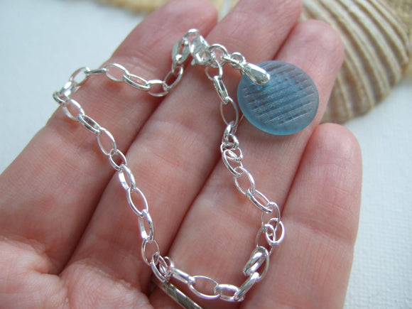 sea glass ohajiki japanese bracelet