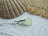 UV Seaham Sea Glass Necklace - Wave Design Setting