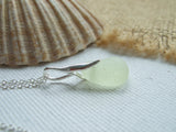 UV Seaham Sea Glass Necklace - Wave Design Setting