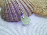 UV Seaham Sea Glass Necklace - Wave Design Setting