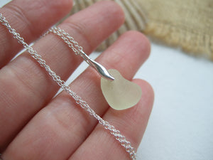 uv beach glass pendant