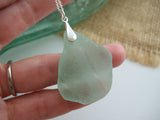VANUATU COCA COLA Typical Ridges - Sea Glass Necklace