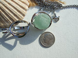 SPECIAL OFFER - Bonfire Sea Glass Codd Marbles - With or Without Locket