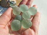 SPECIAL OFFER - Bonfire Sea Glass Codd Marbles - With or Without Locket