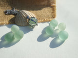SPECIAL OFFER - Bonfire Sea Glass Codd Marbles - With or Without Locket