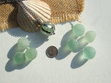 SPECIAL OFFER - Bonfire Sea Glass Codd Marbles - With or Without Locket