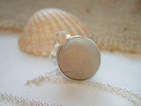 clay beach found marble necklace