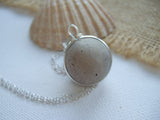 Victorian Clay Beach Found Marble Necklace Ref 2