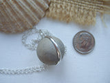 Victorian Clay Beach Found Marble Necklace Ref 2