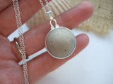 Victorian Clay Beach Found Marble Necklace Ref 2