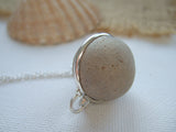 Beach Found Clay Marble, Victorian Sea Marble 2