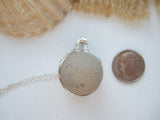 Beach Found Clay Marble, Victorian Sea Marble 2