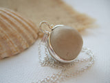Sea Found Victorian Clay Marble Pendant