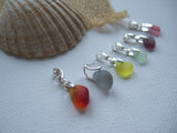 Clavicle Necklace - Dainty Seaham Sea Glass Pendant On Sterling Silver 2