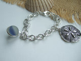 Marble Bracelet - Sand Dollar