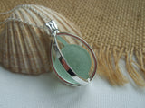 Sea Glass Marble Locket - Codd