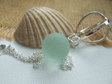 Sea Glass Marble Locket - Codd